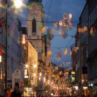 Karácsony Linzben, kirándulás Cesky Krumlovba